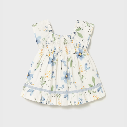 Vestido niña estampado Flores - Mayoral