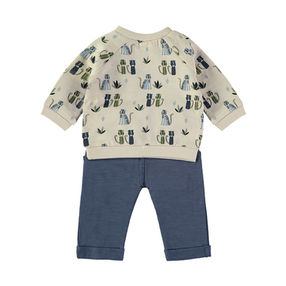 Conjunto Sudadera y Pantalón Gatos – Babybol