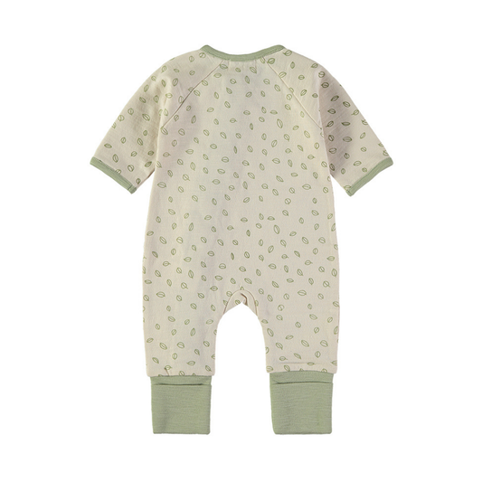 Pelele Hojas Verde con Cremallera – Babybol