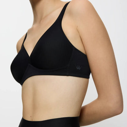 Sujetador sin aros Modern Soft+Cotton N negro - Triumph