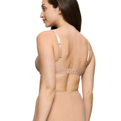 Sujetador con aros reductor Modern Soft+Cotton W01 beige - Triumph