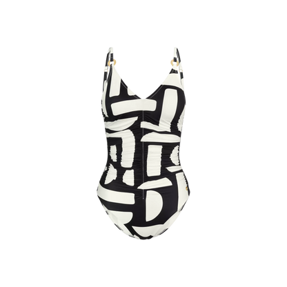 Bañador blanco y negro Allure OP01 - Triumph