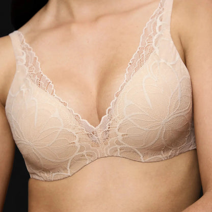 Sujetador con aros Body Meke-up Illusion Lace WP nude - Triumph