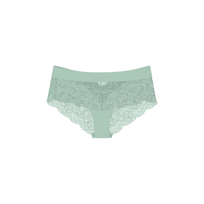 Braga Body Make-up illusion Lace Shorty turquesa - Triumph