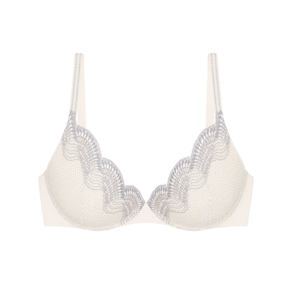 Sujetador con aros Comfort Glam Silk White - Triumph