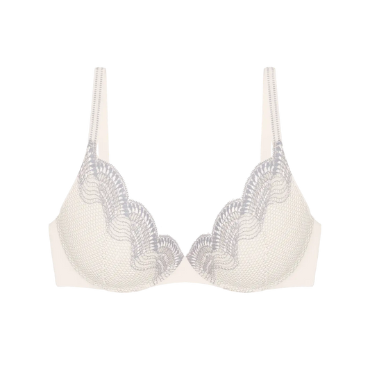 Sujetador con aros Comfort Glam Silk White - Triumph