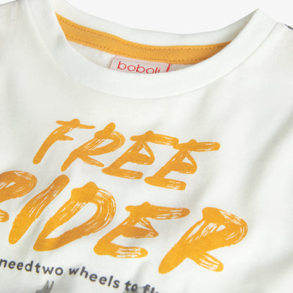 Camiseta paiseje moto Free Rider - Boboli