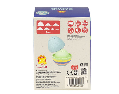 Stack & Pour Bath Egg Eco - Tigertribe