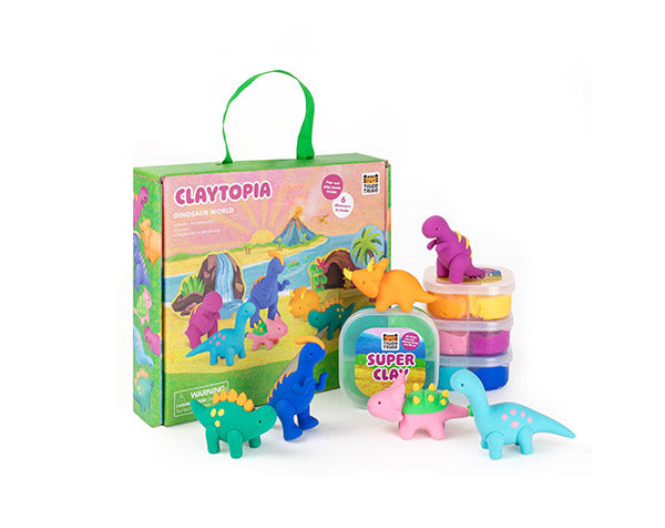Claytopia Dinosaur World - Tiger Tribe