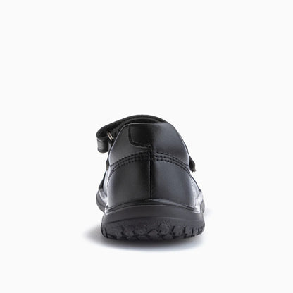 Zapatos colegiales niña barefoot negro - Pablosky