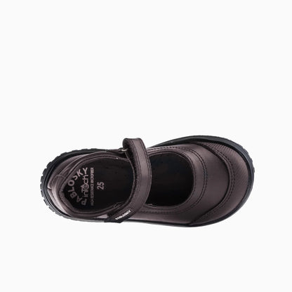 Zapatos colegiales niña barefoot marrón - Pablosky