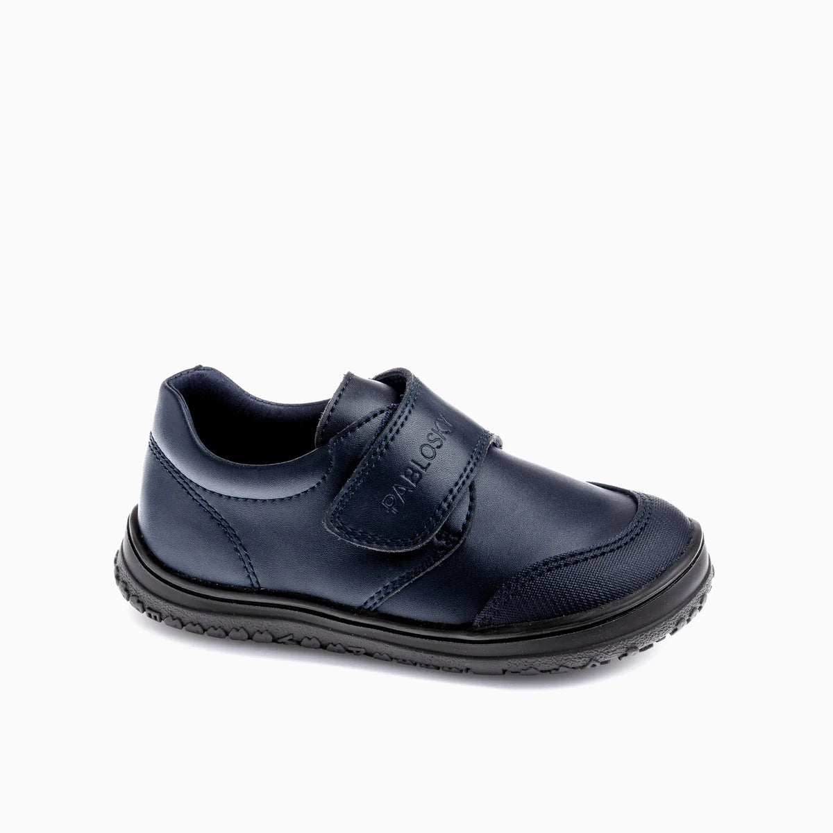 Zapatos colegiales niño barefoot marino - Pablosky