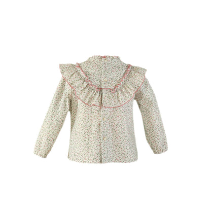 Camisa flores y volantes - Miranda