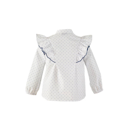 Camisa topos y volantes - Miranda