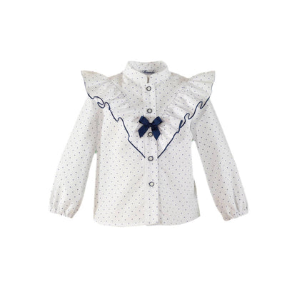 Camisa topos y volantes - Miranda