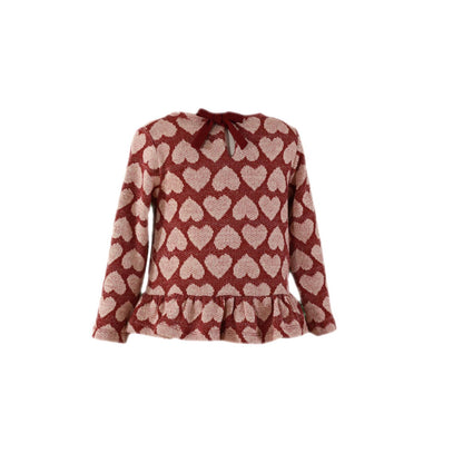 Jersey corazones y volantes - Miranda