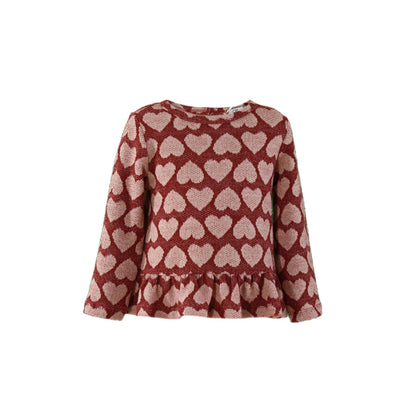 Jersey corazones y volantes - Miranda