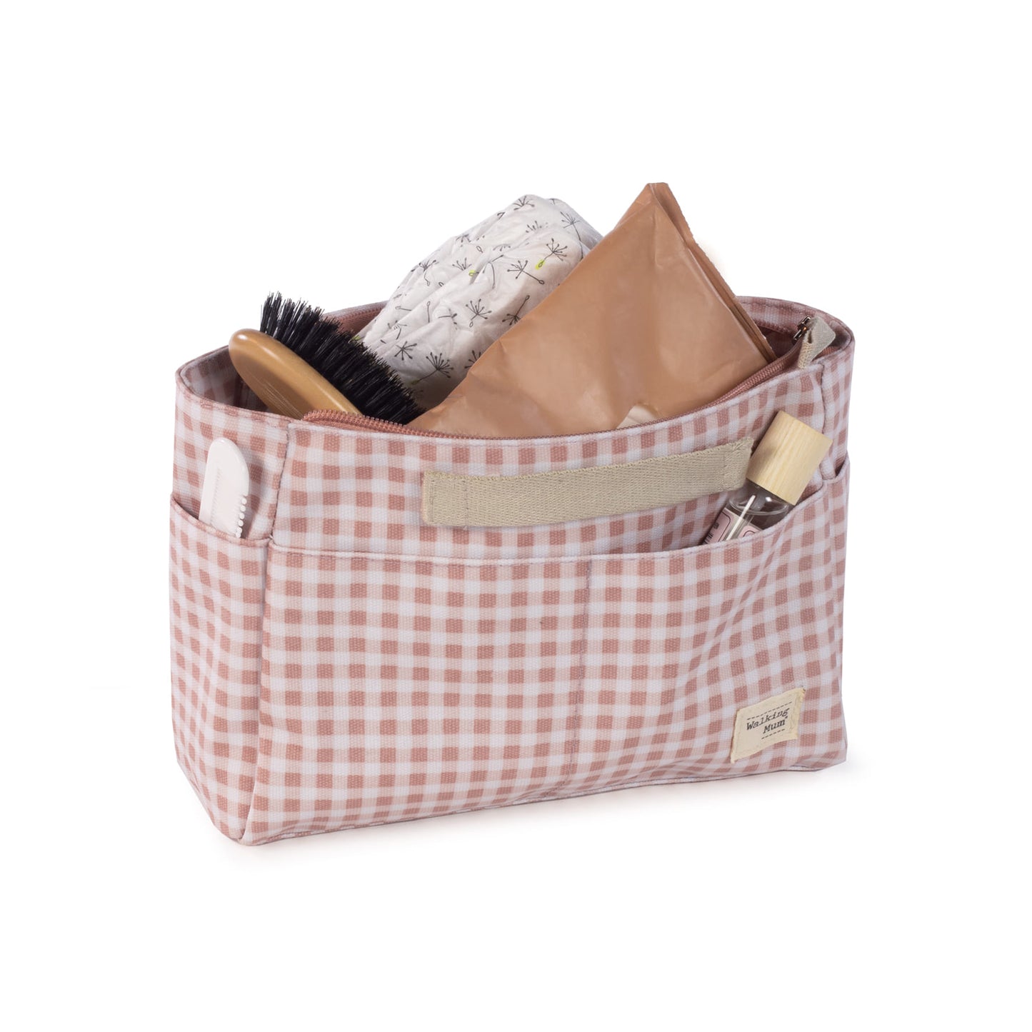 Neceser de bebé I love Vichy rosa - Walking Mum