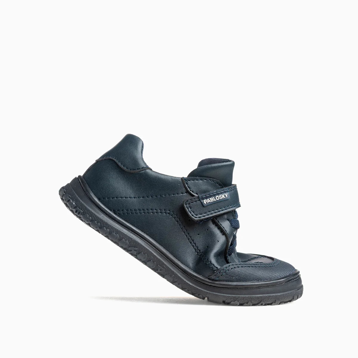 Zapatos deportivos colegiales barefoot marino - Pablosky