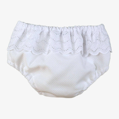 Braguita bebé blonda blanca  Miranda