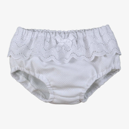 Braguita bebé blonda blanca  Miranda