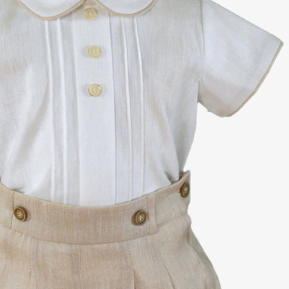 Conjunto bebe beige Miranda