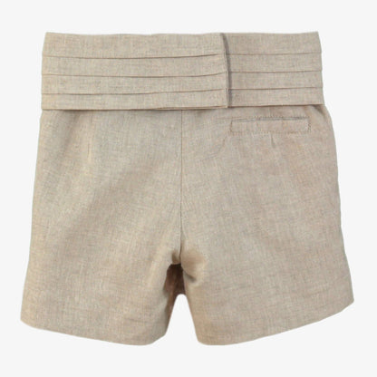 Pantalón corto niño cinturilla beige Miranda