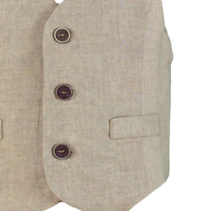 Chaleco niño beige Miranda