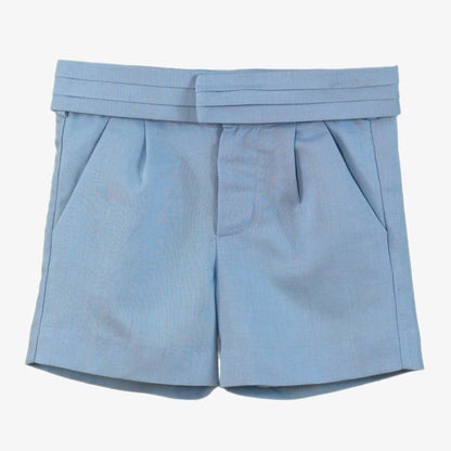 Pantalón corto niño cinturilla celeste Miranda