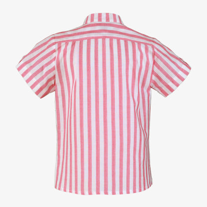 Camisa franjas frambuesas niño Miranda