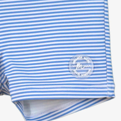 Bañador boxer bebé azul rayas Miranda