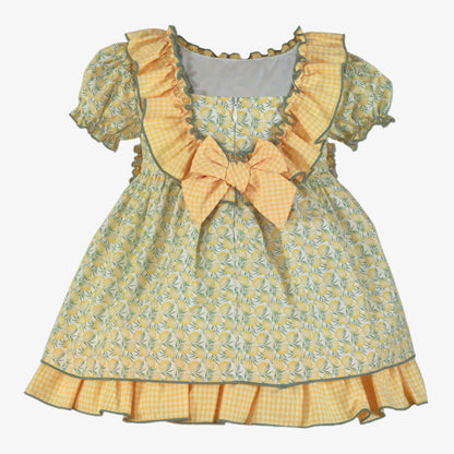 Vestido niña estampado limones Miranda