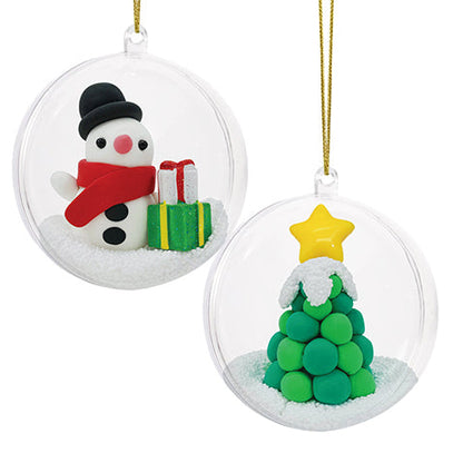 Clay Craft Kit Snowman and Tree - Tiger Tribe