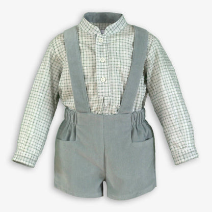 Conjunto bebe Peto verde - Miranda