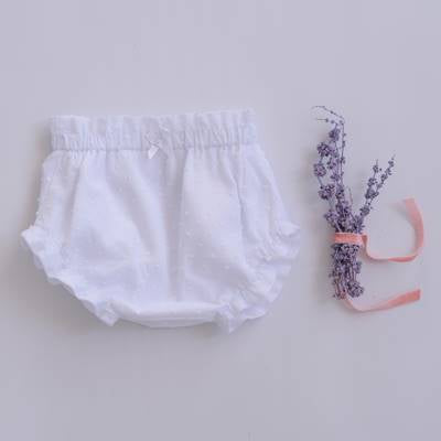 Braguita plumeti bebé blanca - Miranda