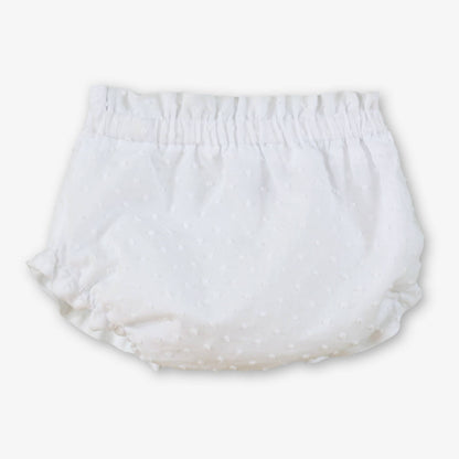 Braguita plumeti bebé blanca - Miranda