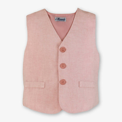 Chaleco niño Rosa Palo - Miranda