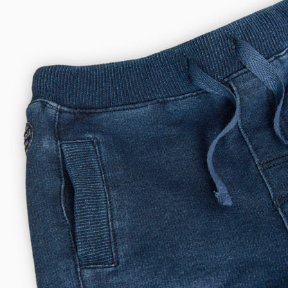 Pantalón denim blue básico niño