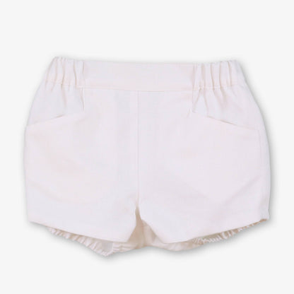 Conjunto bebe niño Bermuda y Camisa celeste - Miranda