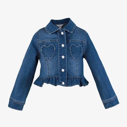 Chaqueta vaquera niña Coraones - Miranda