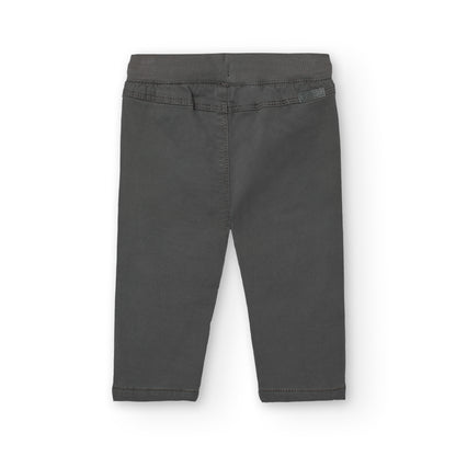 Pantalón antracita básico niño - Boboli