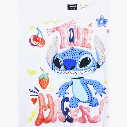 Camiseta cropped Stitch™ - Desigual
