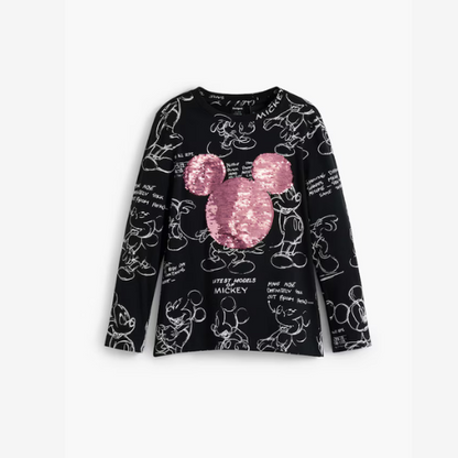 Camiseta negra Mickey Mouse™ - Desigual