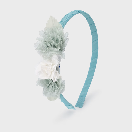 Diadema flores niña Menta - Mayoral