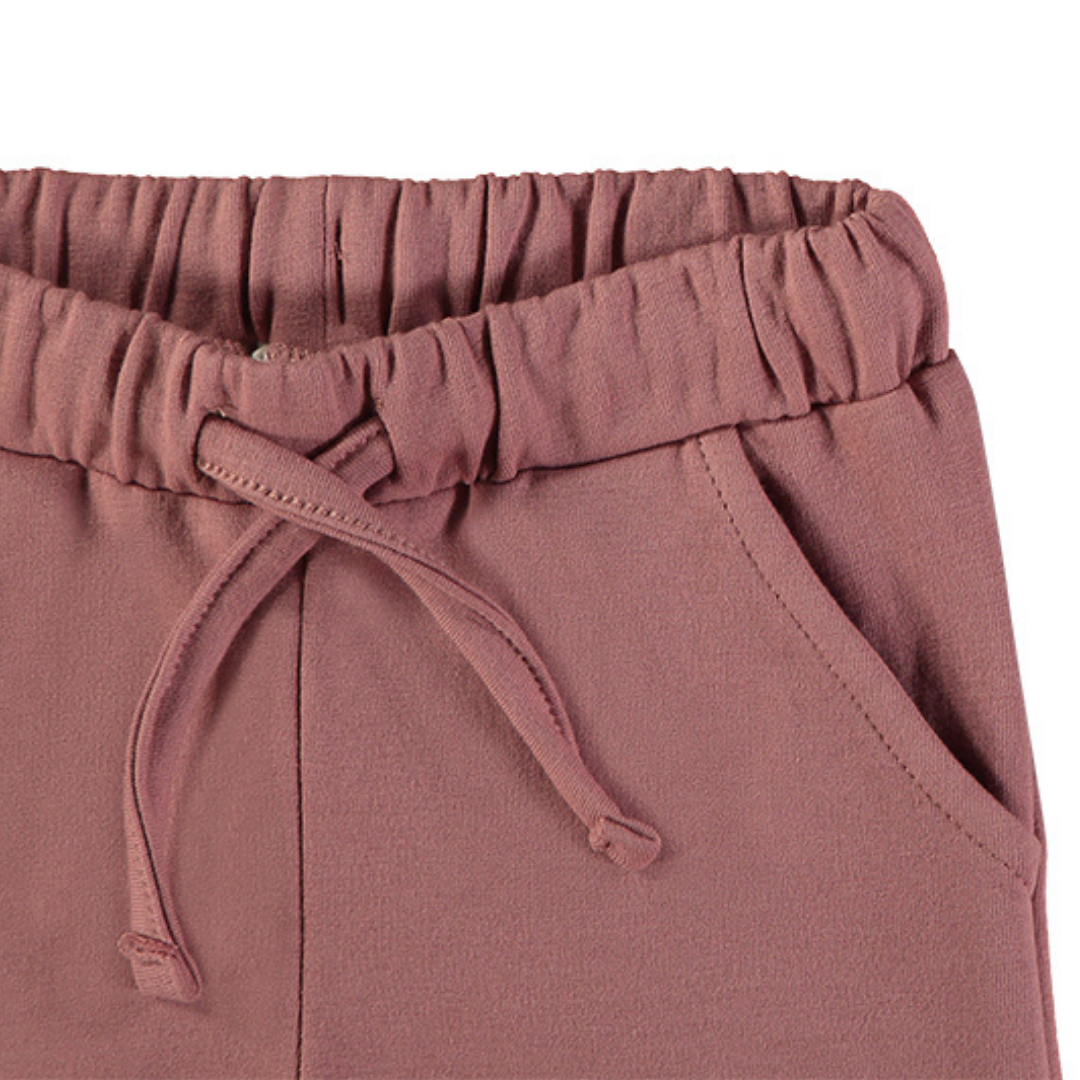 Pantalón Chándal Rosa Empolvado – Babybol