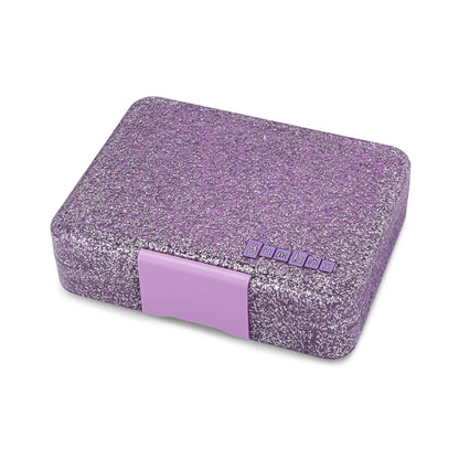 Caja almuerzo snack 3C Glitter Purple - Yumbox