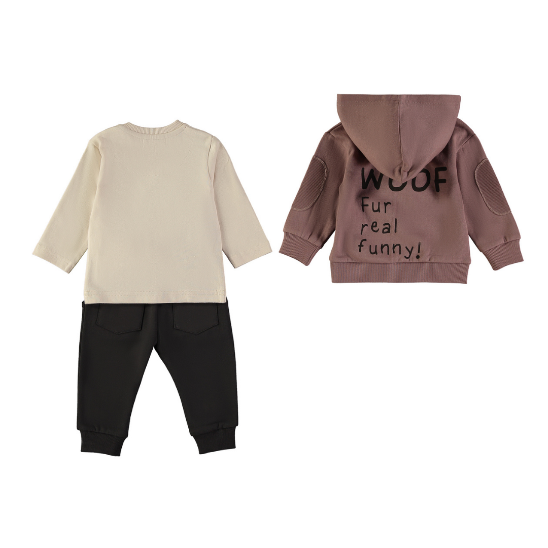 Conjunto 3 piezas Chaqueta y Pantalón Mr. Woof – Babybol
