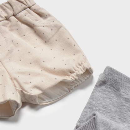 Conjunto 3 piezas Patito beige - Mayoral