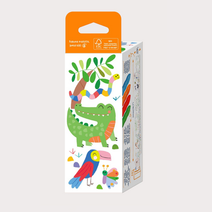 Mini Rollo para colorear Safari Haku Yoka