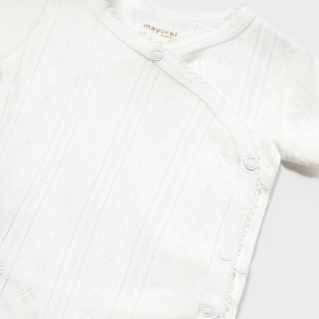 Body manga corta calado crudo - Mayoral